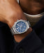 Movado Alta Centurion Chronograph Automatic Blue Dial Men's Watch 0607856