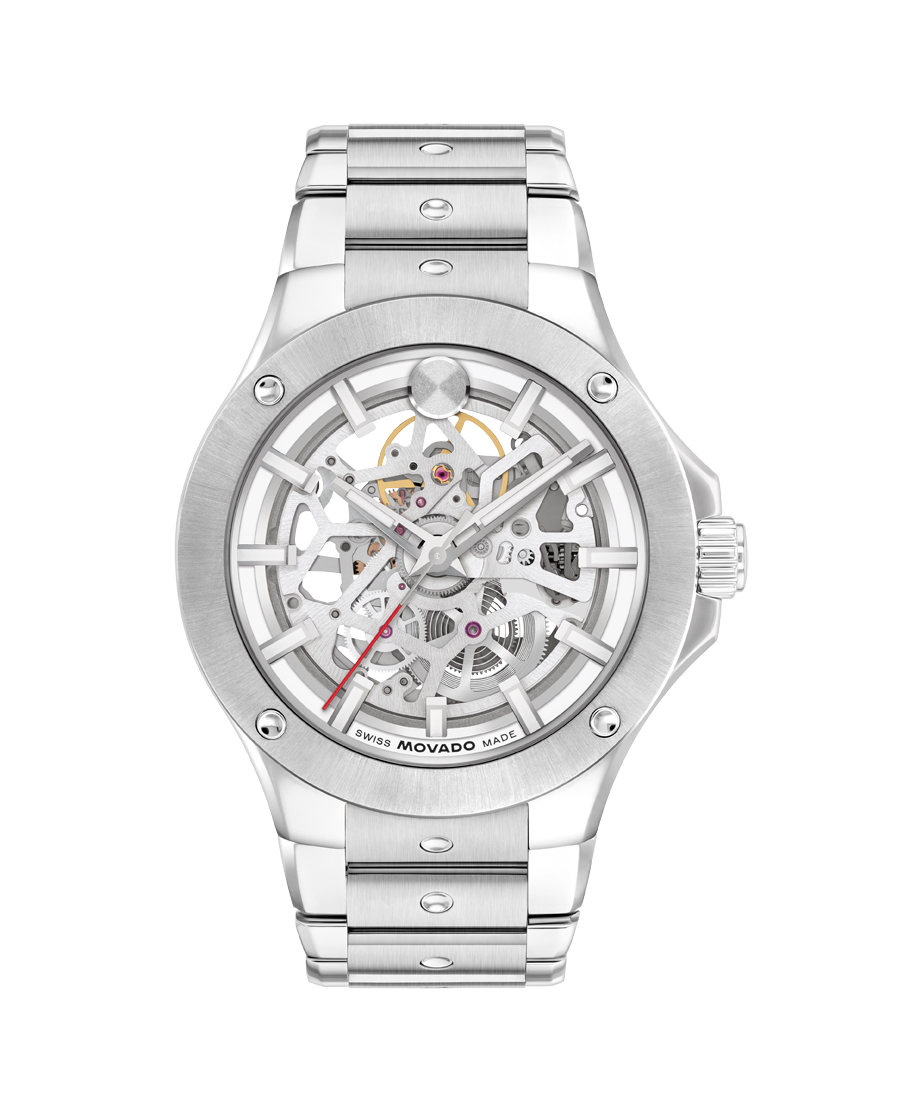 Movado Alta SE Automatic Silver Dial Men's Watch 0607906