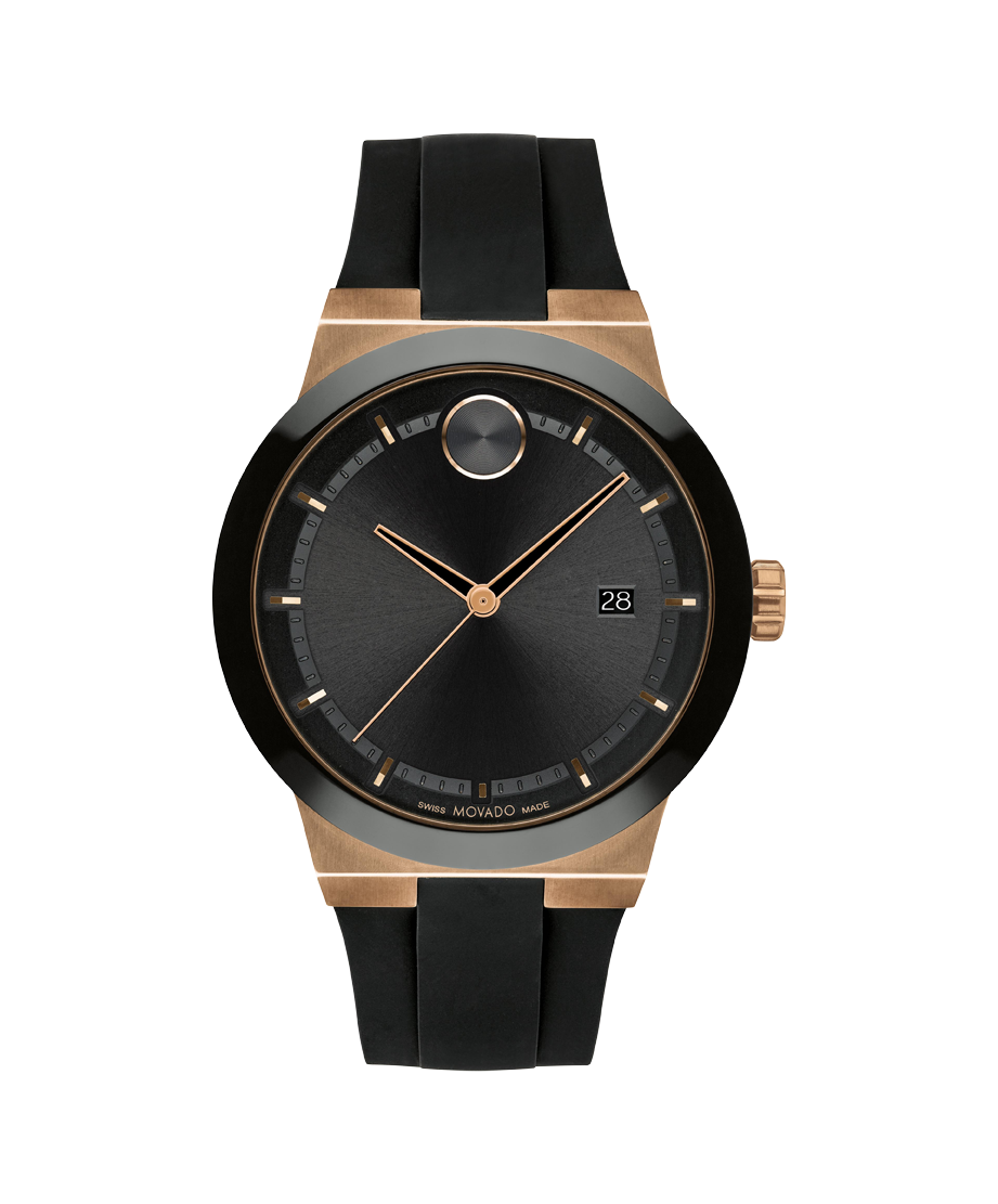 Movado BOLD Fusion Quartz Black Dial Men's Watch 3600851