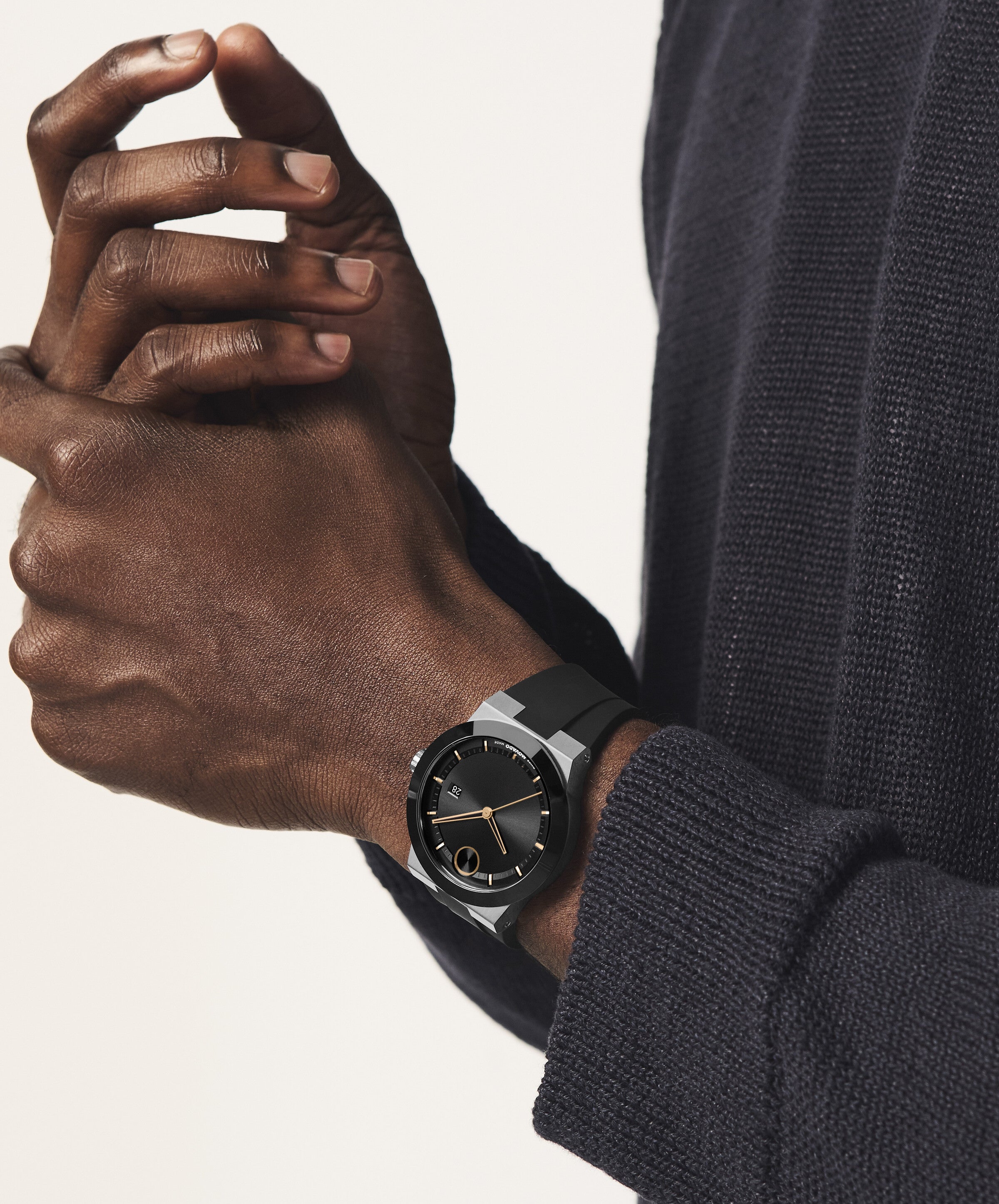 Movado BOLD Fusion Quartz Black Dial Men's Watch 3601079