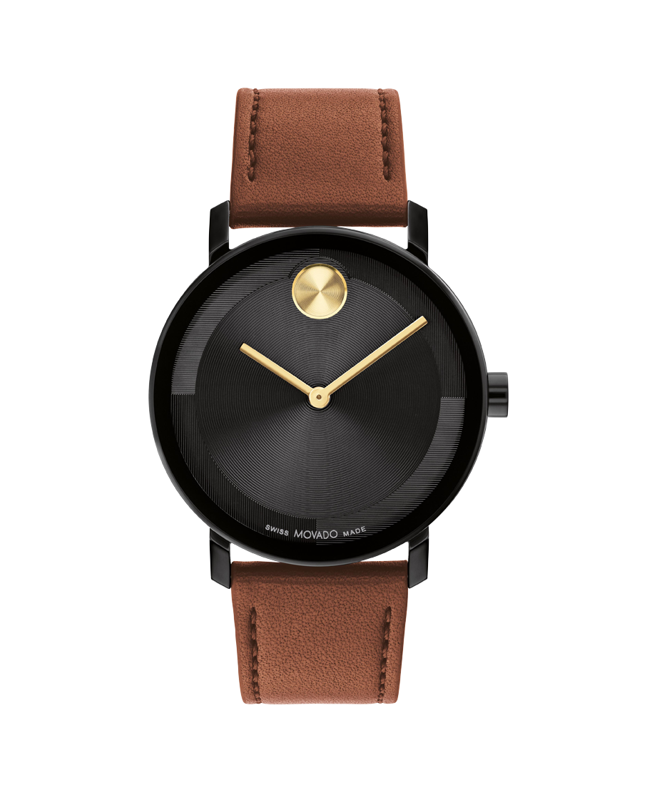 Movado BOLD Evolution 2.0 Quartz Black Dial Unisex Watch 3601083