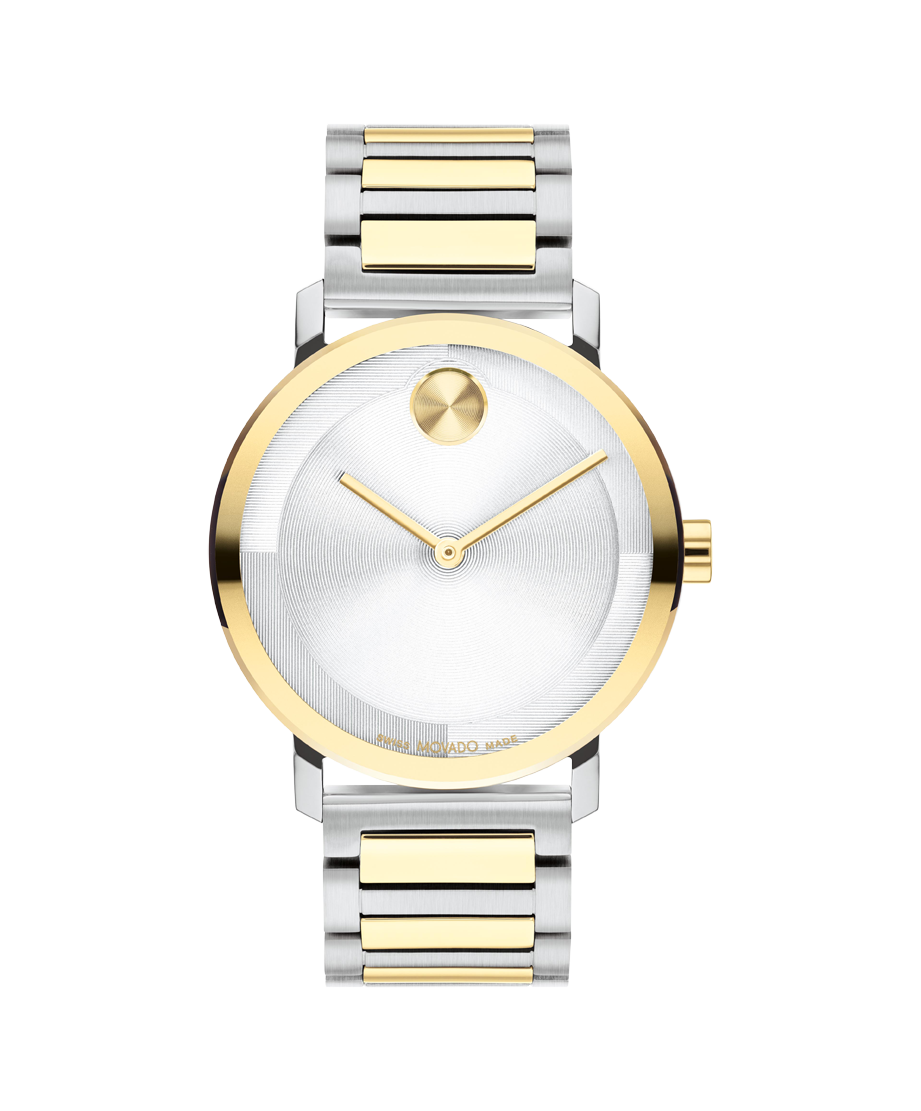 Movado BOLD Evolution 2.0 Quartz Silver Dial Unisex Watch 3601087