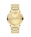 Movado BOLD Evolution 2.0 Quartz Gold Dial Unisex Watch 3601095