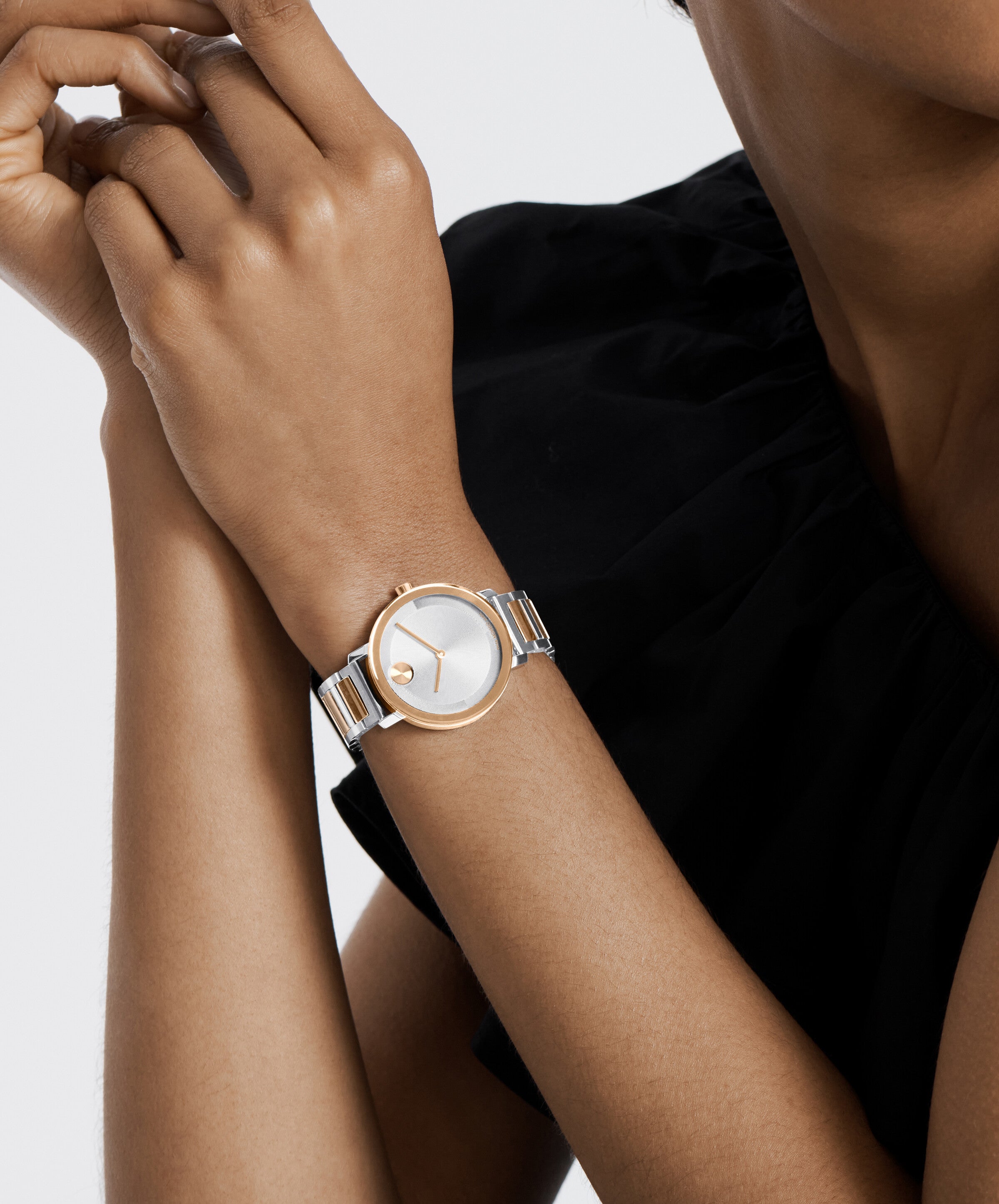 Movado BOLD Evolution 2.0 Quartz Silver Dial Ladies' Watch 3601141