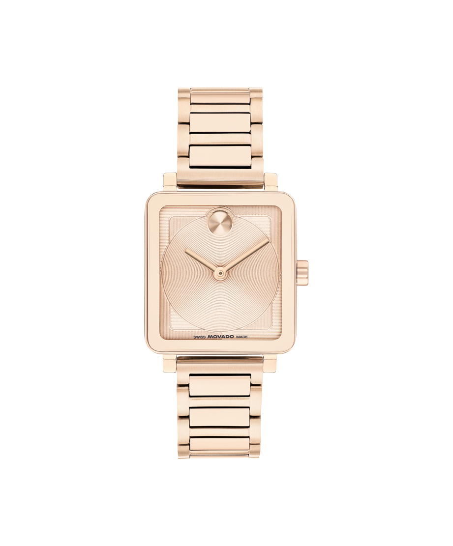 Movado BOLD Evolution 2.0 Quartz Rose Gold Dial Ladies' Watch 3601163