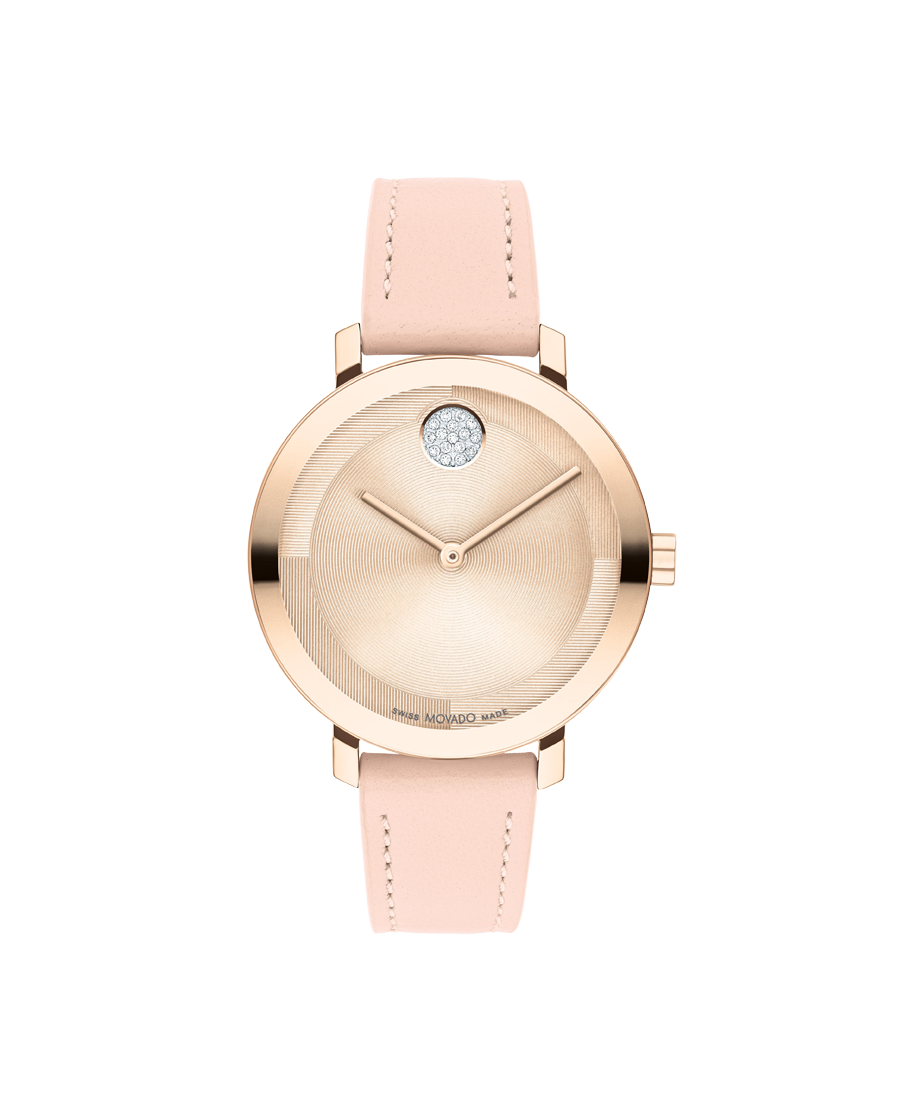 Movado BOLD Evolution 2.0 Quartz Rose Gold Dial Ladies' Watch 3601183