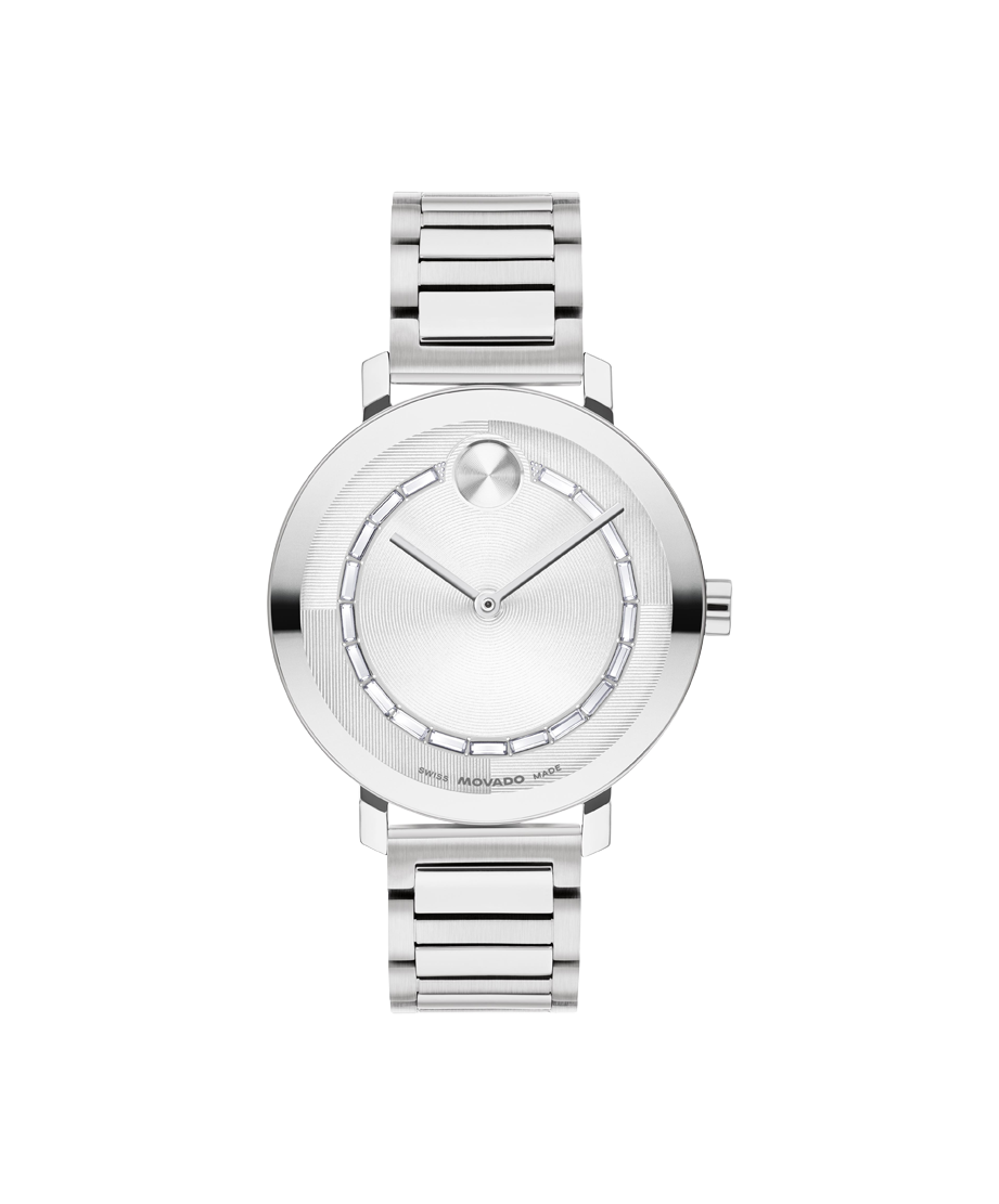 Movado BOLD Evolution 2.0 Quartz Silver Dial Ladies' Watch 3601217