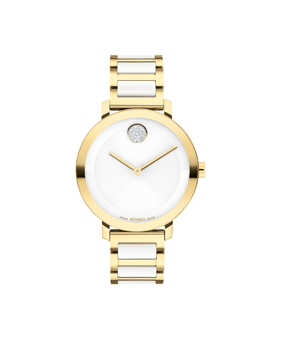 Movado BOLD Evolution 2.0 Quartz Silver White Dial Ladies' Watch 3601238