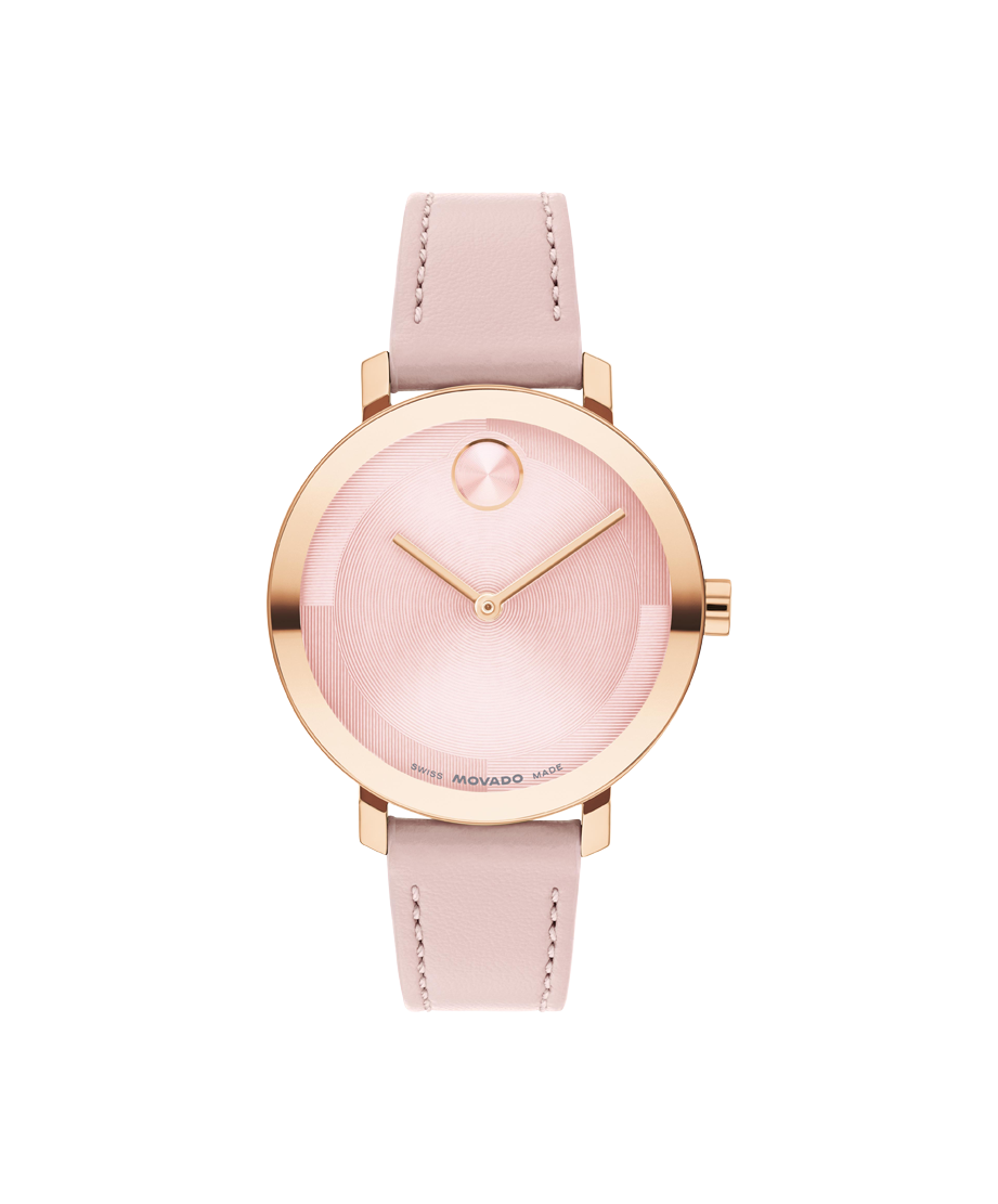 Movado BOLD Evolution 2.0 Quartz Pink Dial Ladies' Watch 3601261