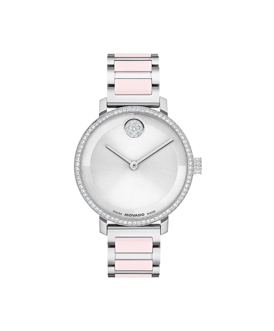 Movado BOLD Evolution 2.0 Quartz Silver Dial Ladies' Watch 3601300