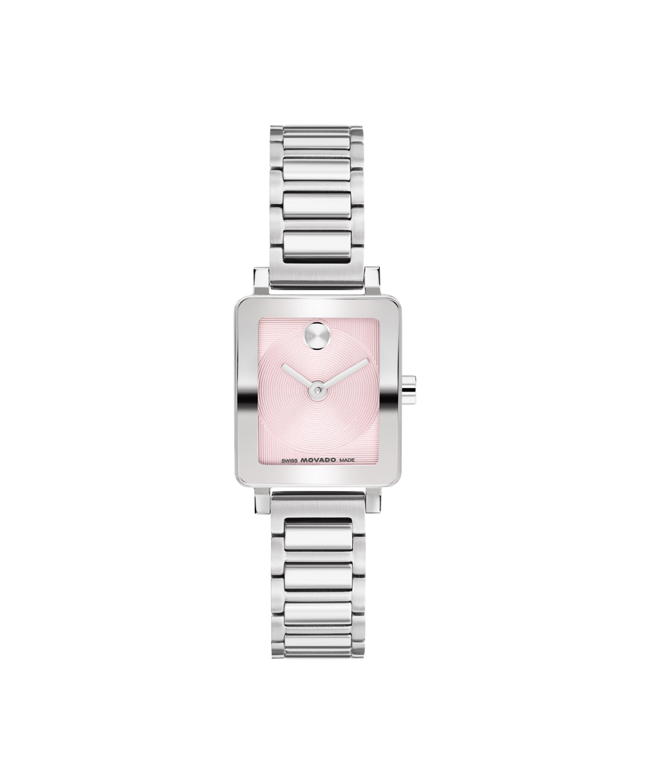 Movado BOLD Evolution 2.0 Mini Quartz Pink Dial Ladies' Watch 3601325