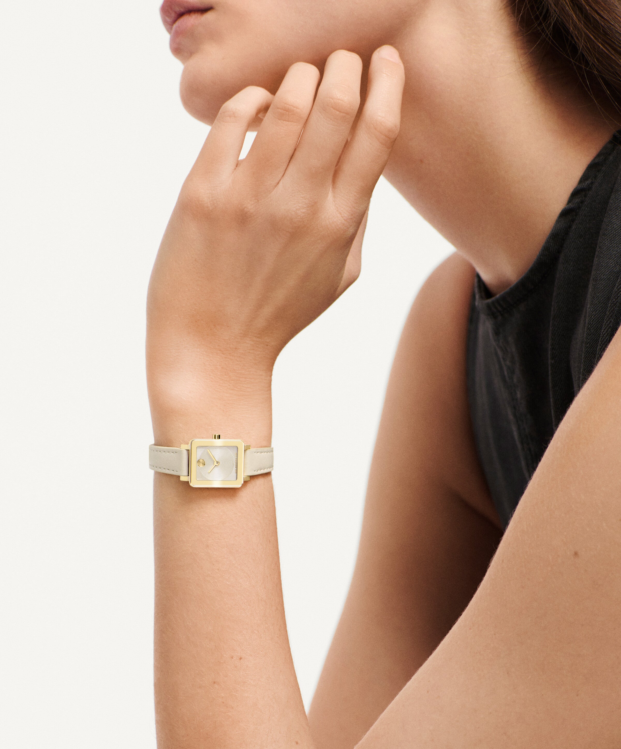 Movado BOLD Evolution 2.0 Mini Quartz Champagne Dial Ladies' Watch 3601381