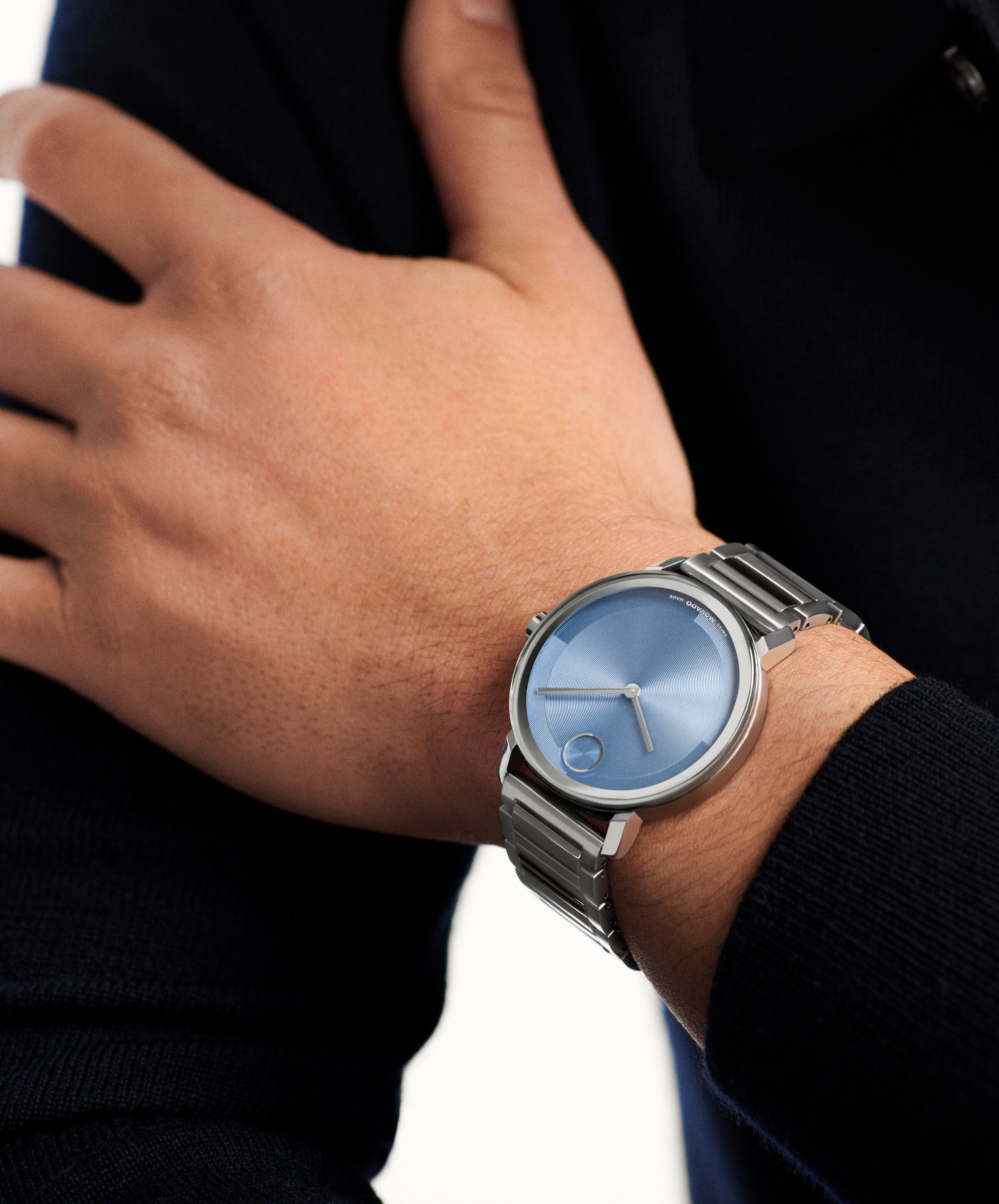 Movado BOLD Evolution 2.0 Quartz Blue Dial Unisex Watch 3601422
