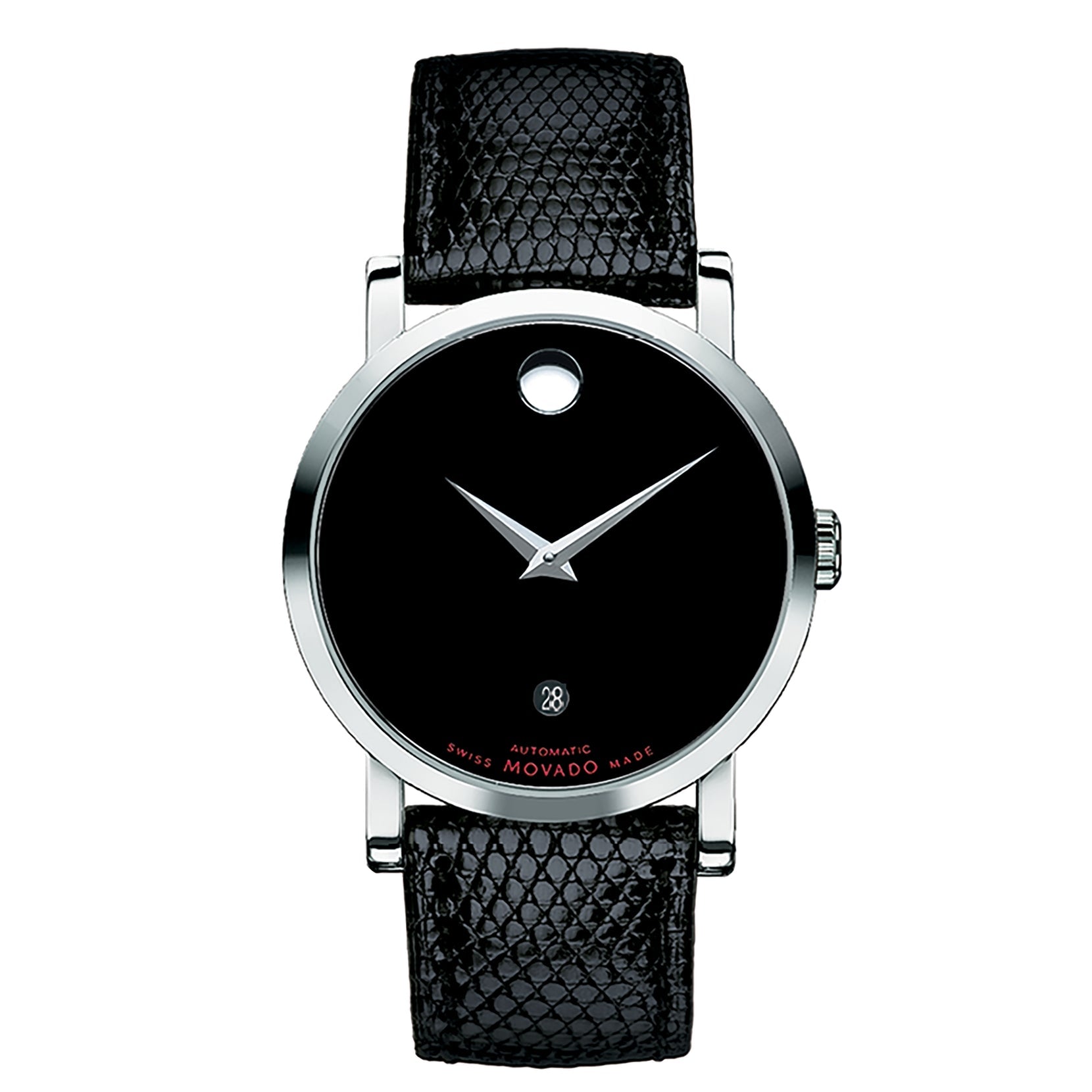 Movado Museum Automatic Black Dial Men's Watch 0606114