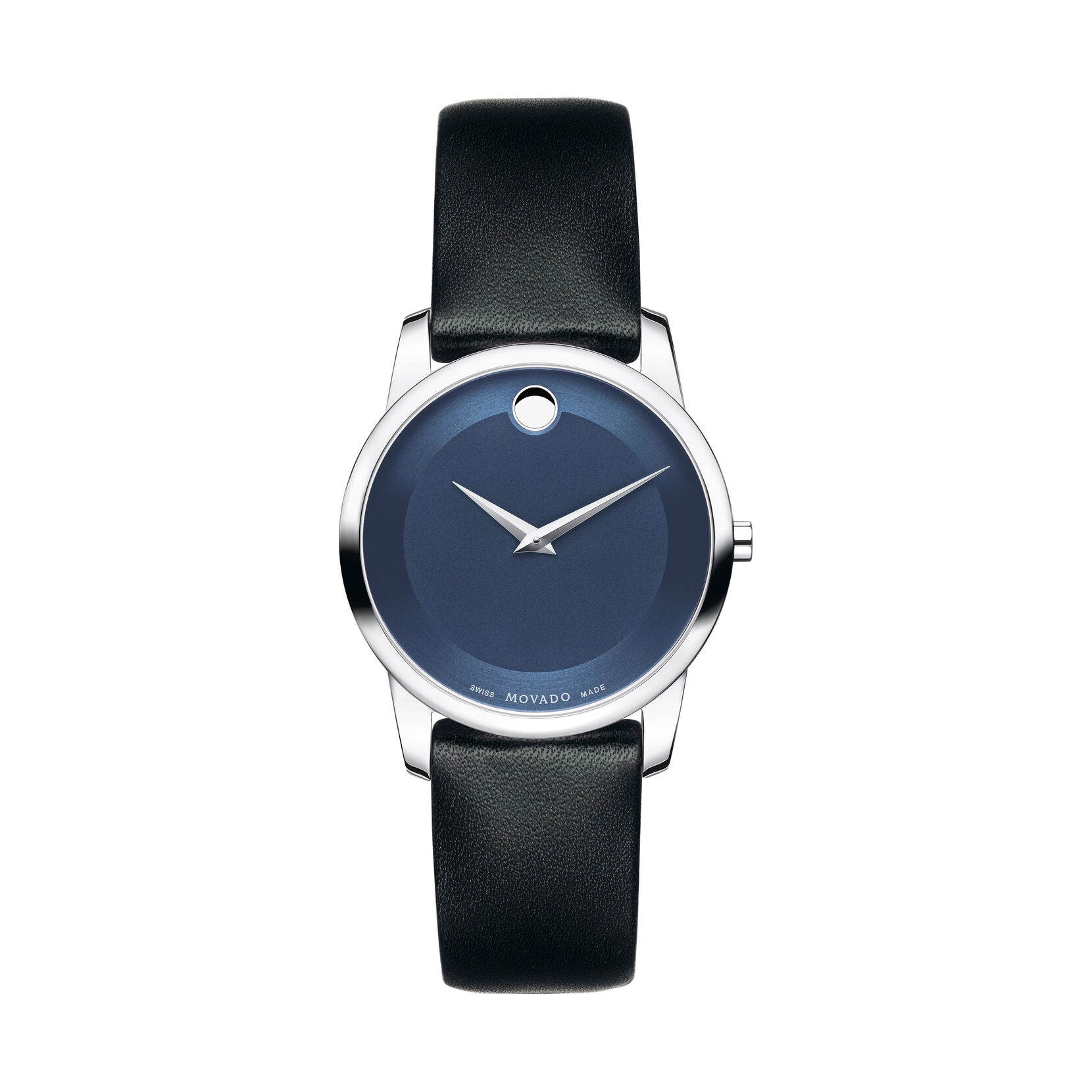 Movado Museum Quartz Blue Dial Ladies Watch 0606611
