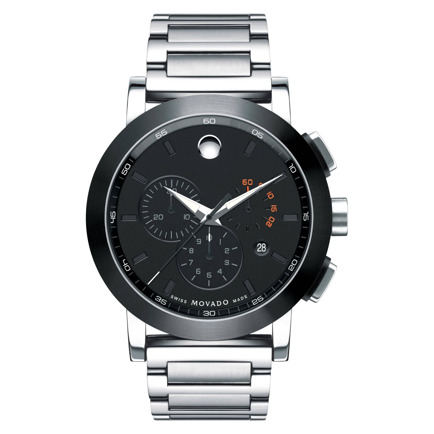 Movado Museum Chronograph Anthracite Grey Dial Men's Watch 0606792