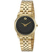 Movado Museum Classic Quartz Black Dial Ladies Watch 0607005