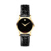 Movado Red Label Automatic Black Dial Ladies Watch 0607010