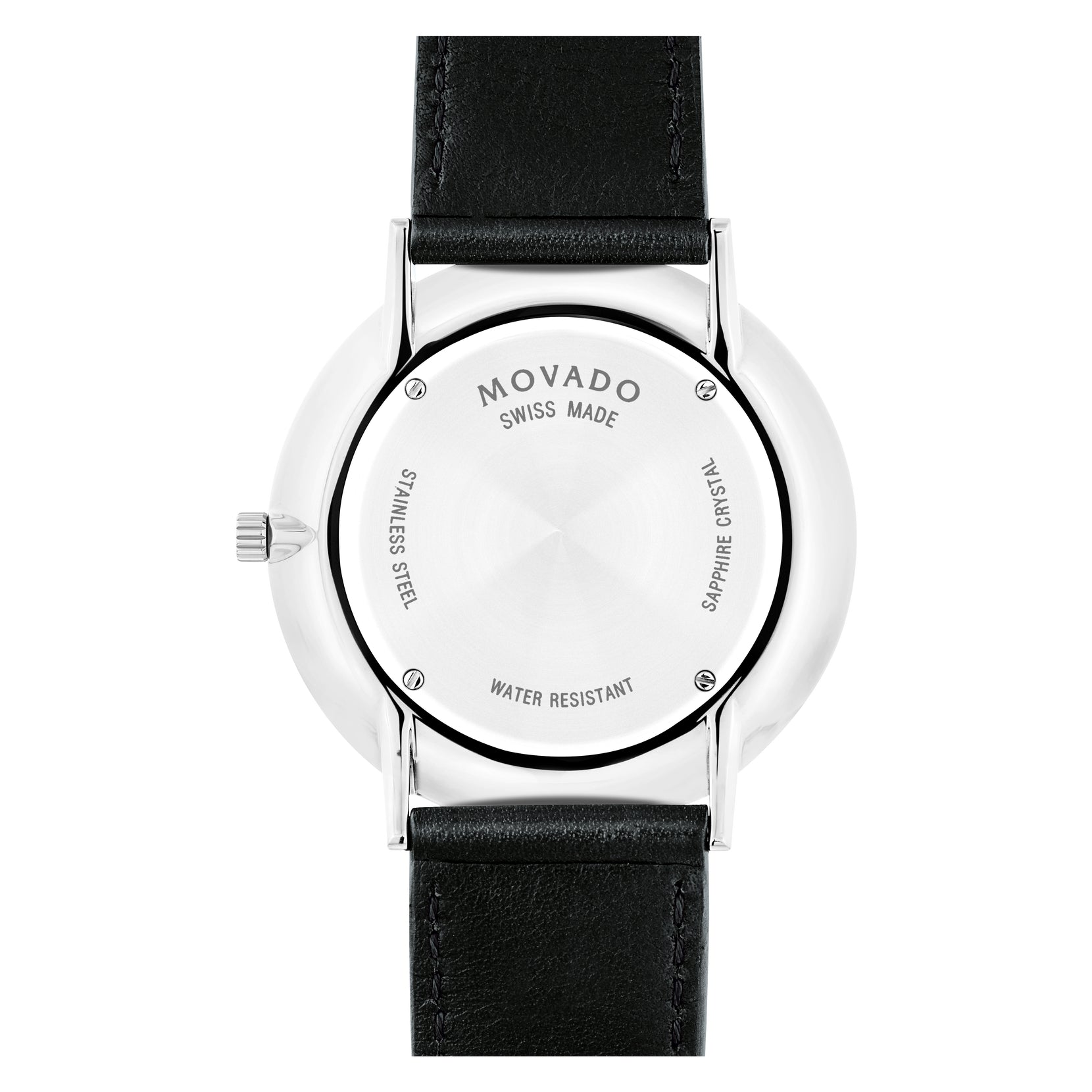 Movado Movado Ultra Slim Quartz Black Sunray Dial Men's Watch 0607086