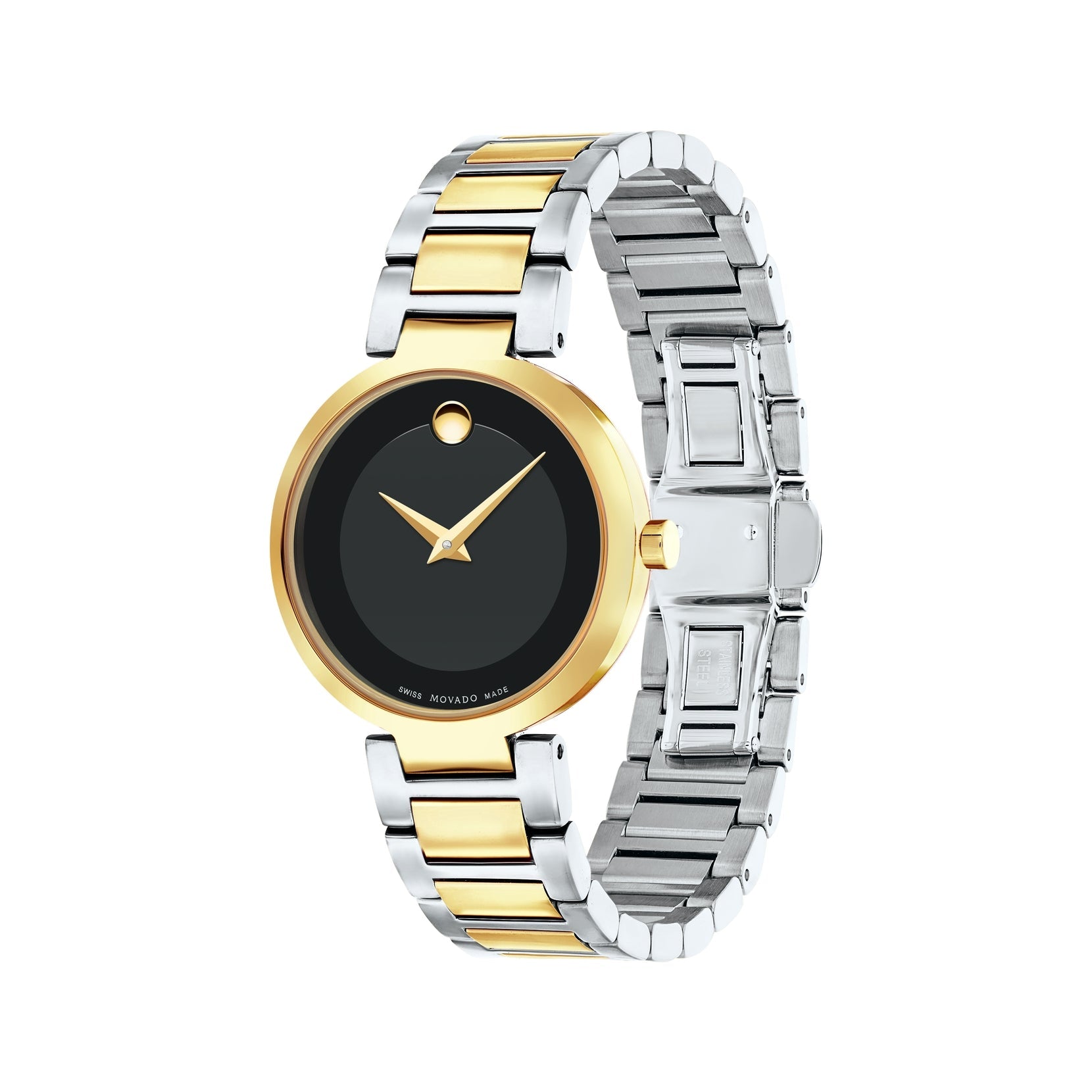 Movado Movado Modern Classic Quartz Black Dial Ladies Watch 0607102