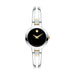 Movado Amorosa Quartz Black Dial Ladies Watch 0607185