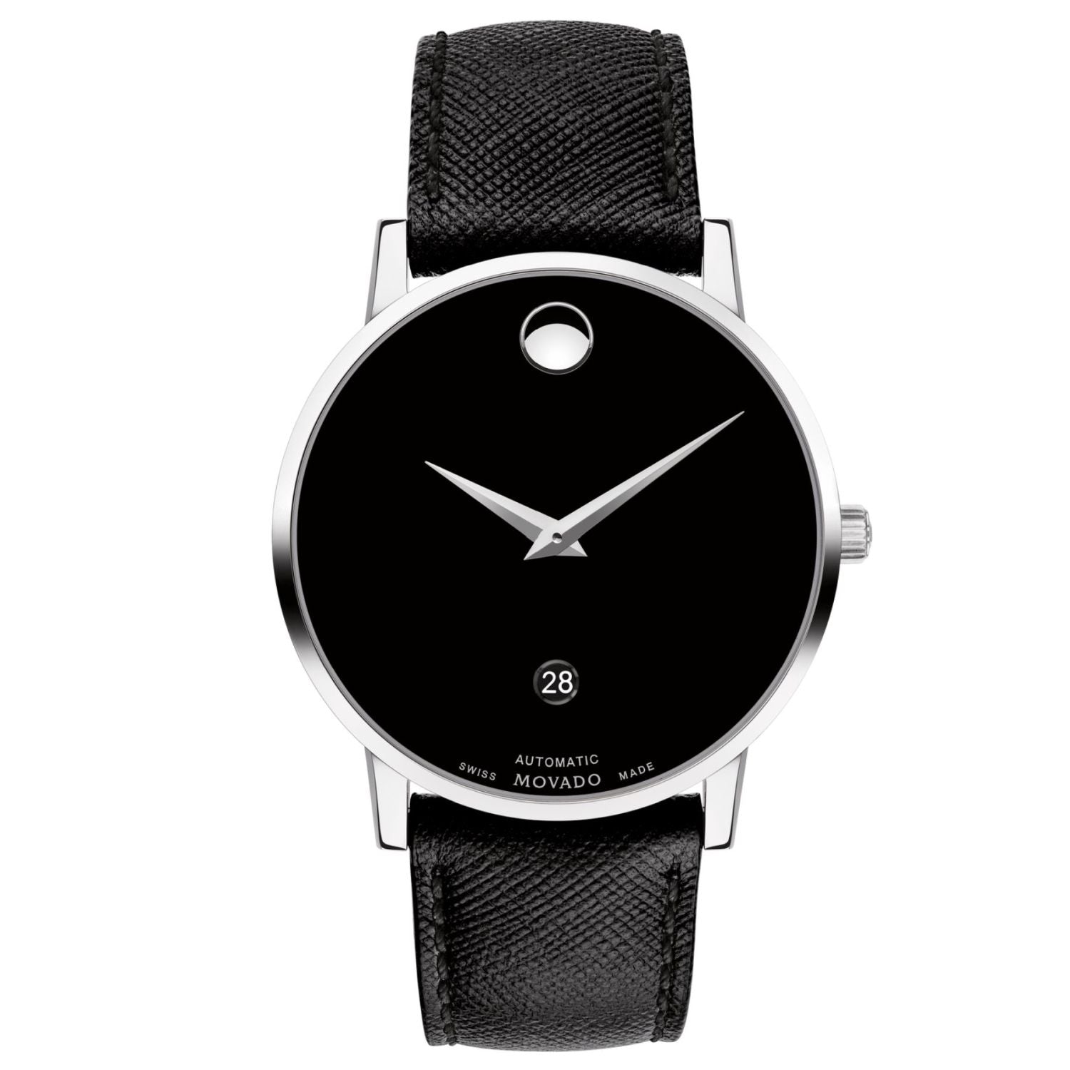 Movado Classic Museum Automatic Black Dial Men's Watch 0607300