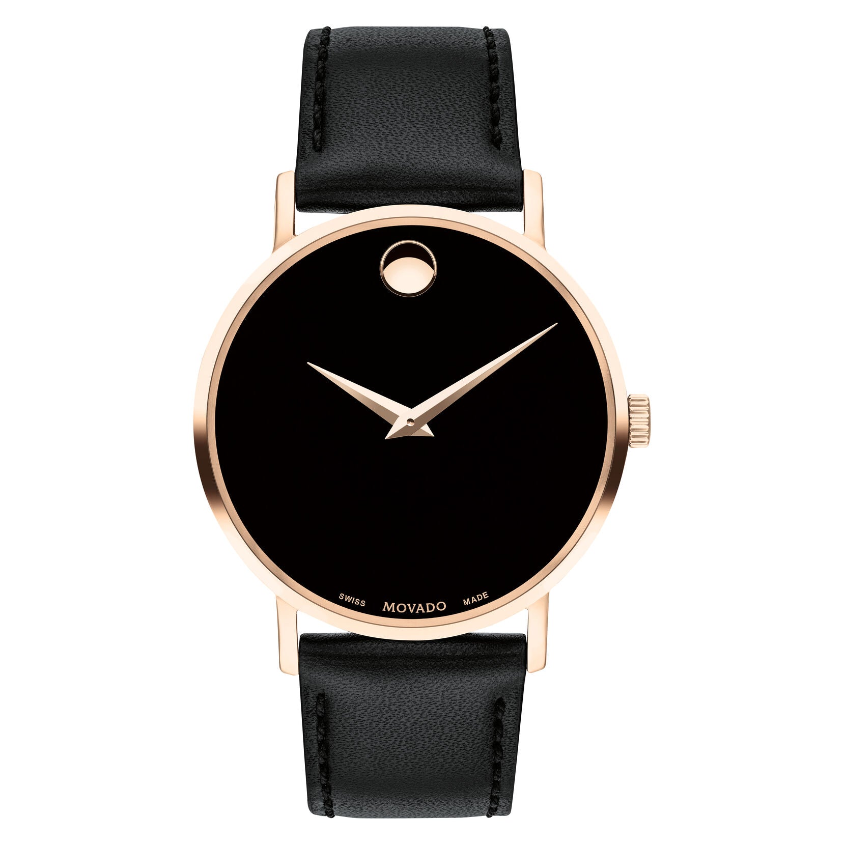 Movado Museum Classic Quartz Black Dial Men's Watch 0607315