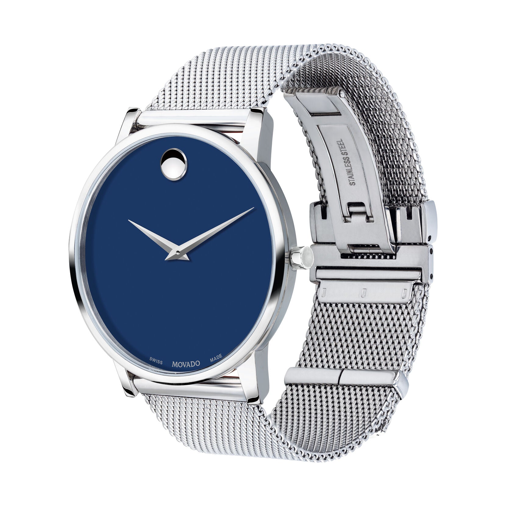 Movado Movado Museum Classic Quartz Blue Dial Men's Watch 0607349