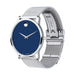 Movado Movado Museum Classic Quartz Blue Dial Men's Watch 0607349