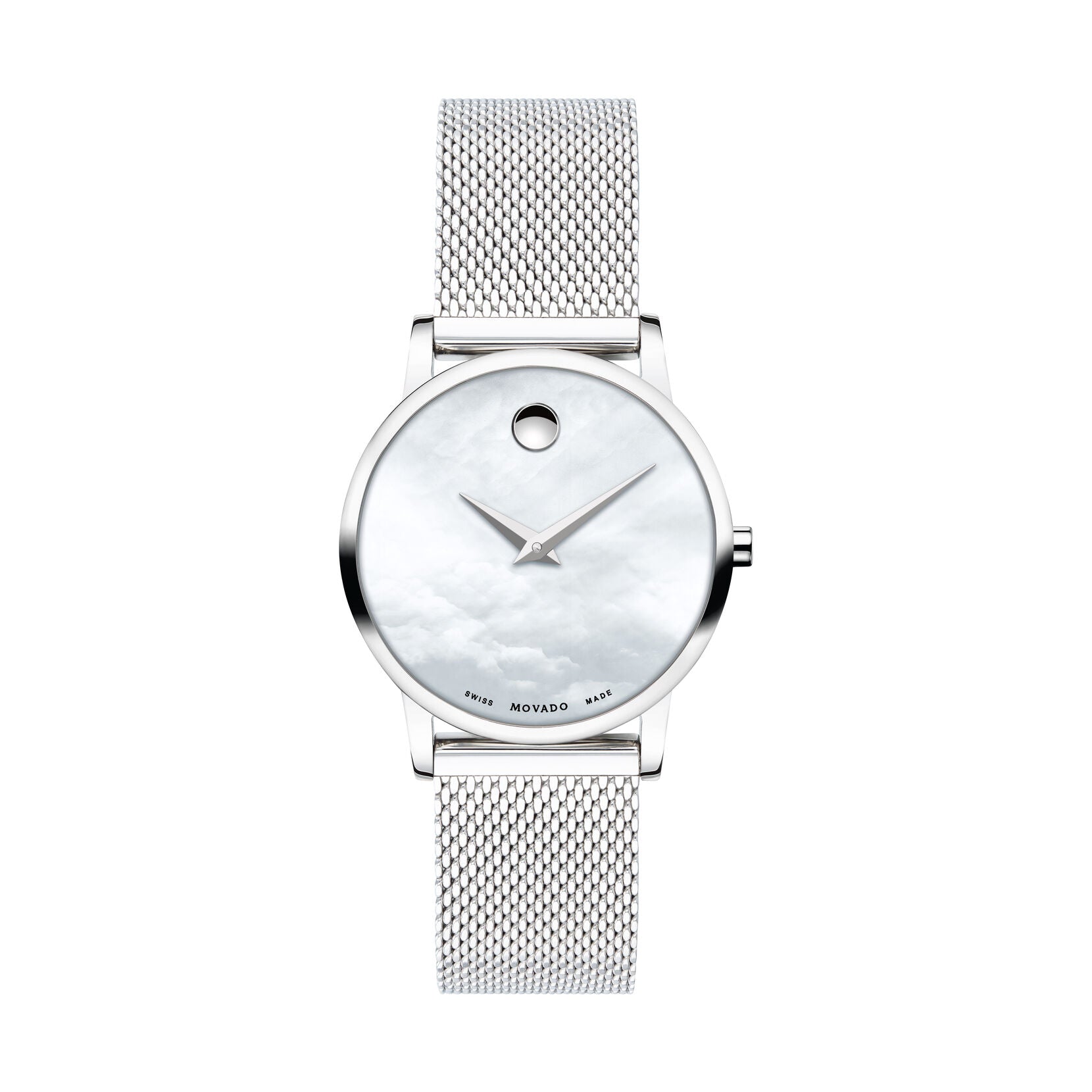 Movado Museum Classic Quartz Mother of Pearl Dial Ladies Watch 0607350