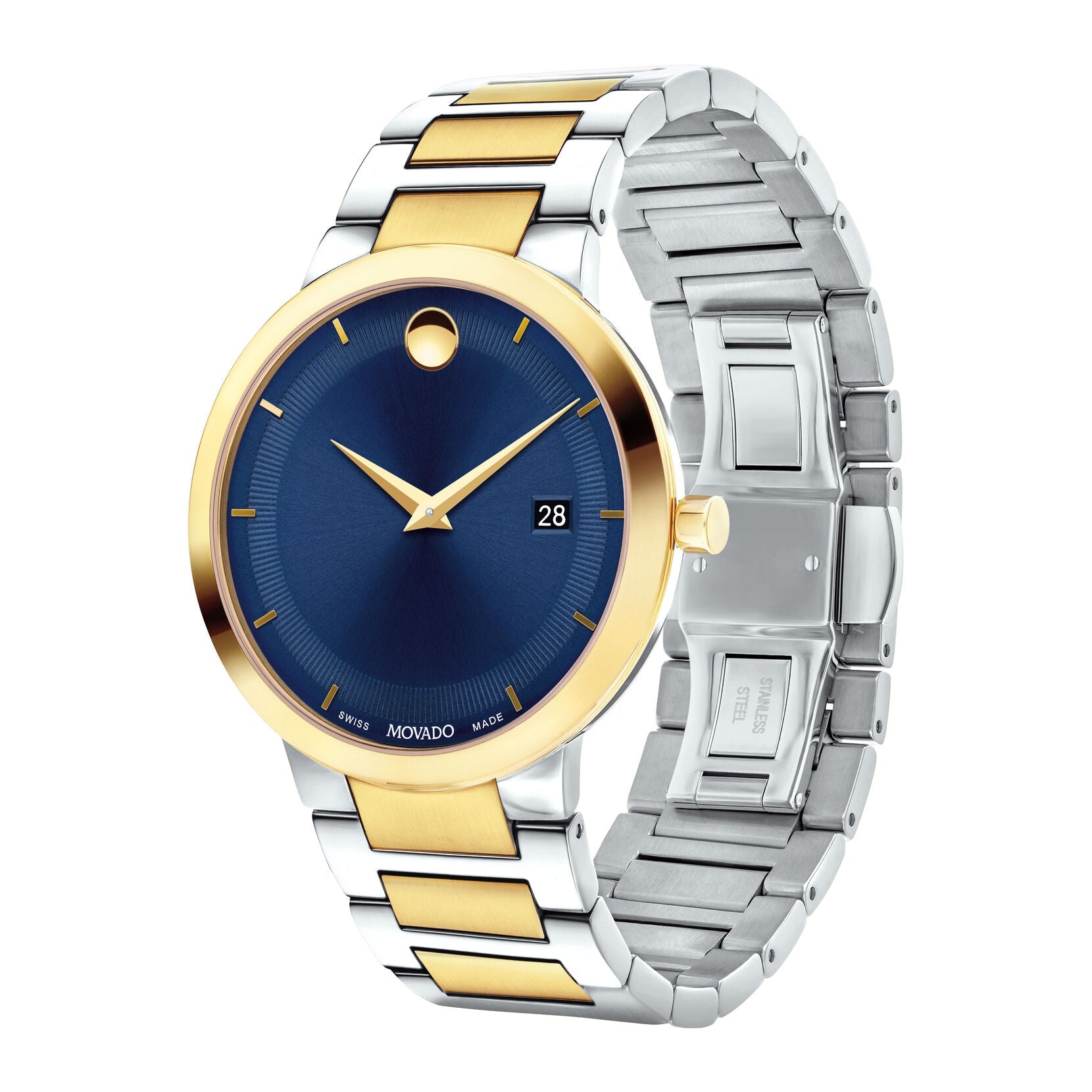 Movado Movado Modern Classic Quartz Blue Dial Men's Watch 0607356