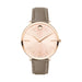 Movado Ultra Slim Quartz Light Pink Dial Ladies Watch 0607374