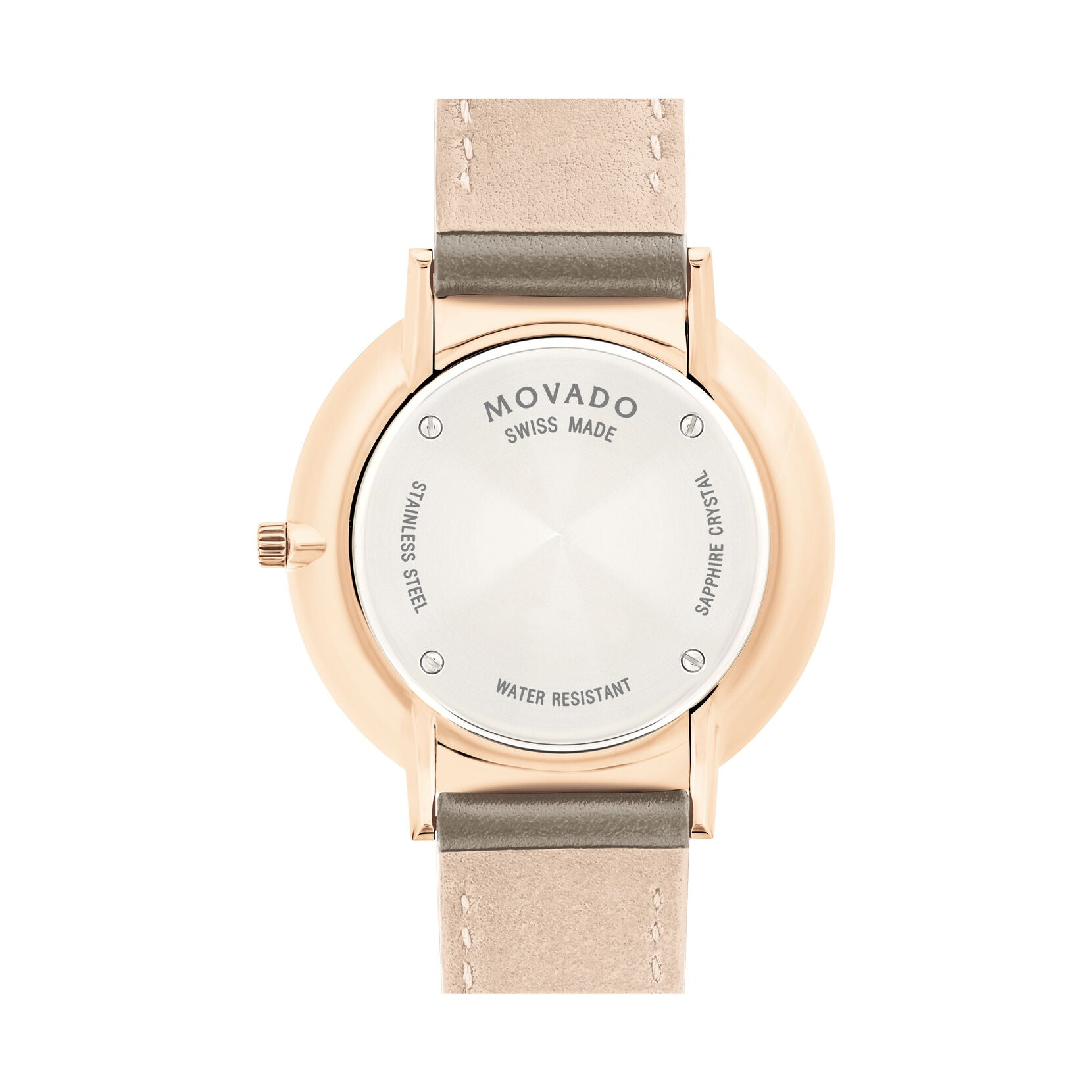 Movado Movado Ultra Slim Quartz Light Pink Dial Ladies Watch 0607374
