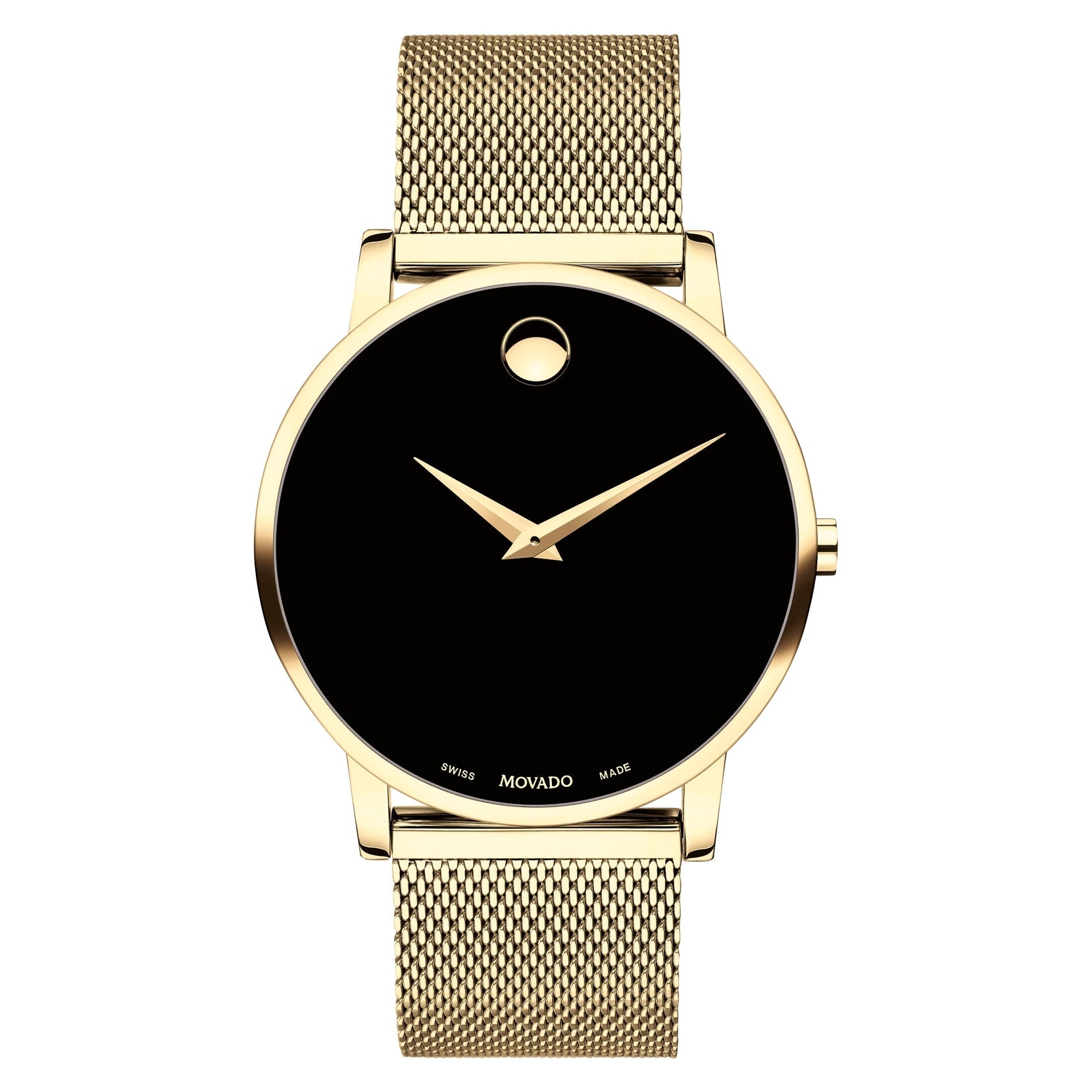 Movado Museum Classic Quartz Black Dial Men's Watch 0607396