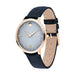 Movado Movado Ultra Slim Quartz Pastel Blue Dial Ladies Watch 0607402
