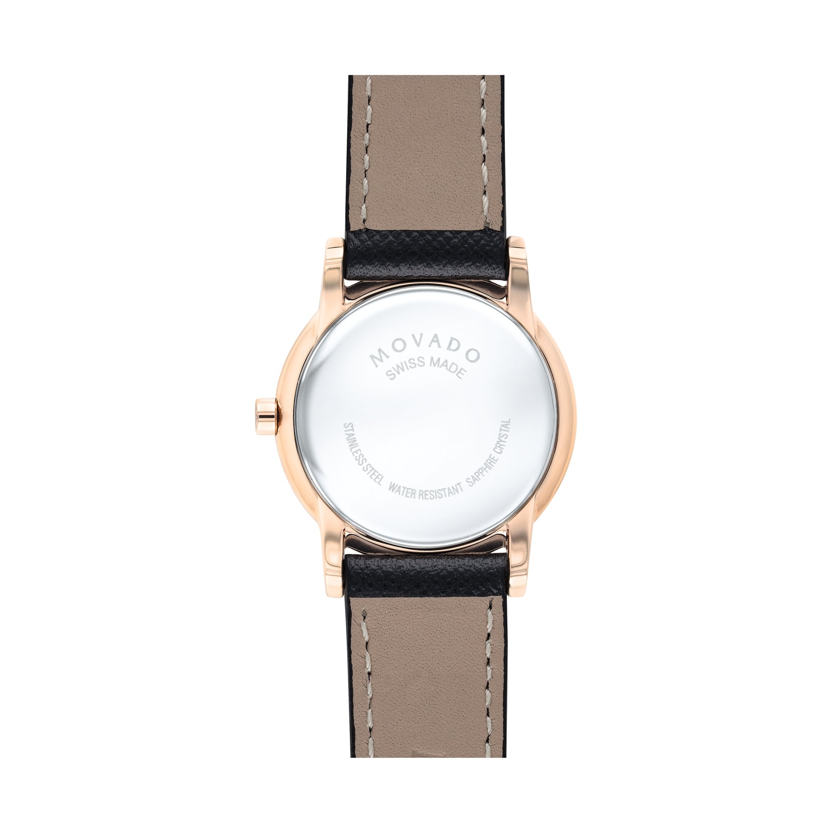 Movado Movado Museum Classic Quartz White Mother of Pearl Dial Ladies Watch 0607424