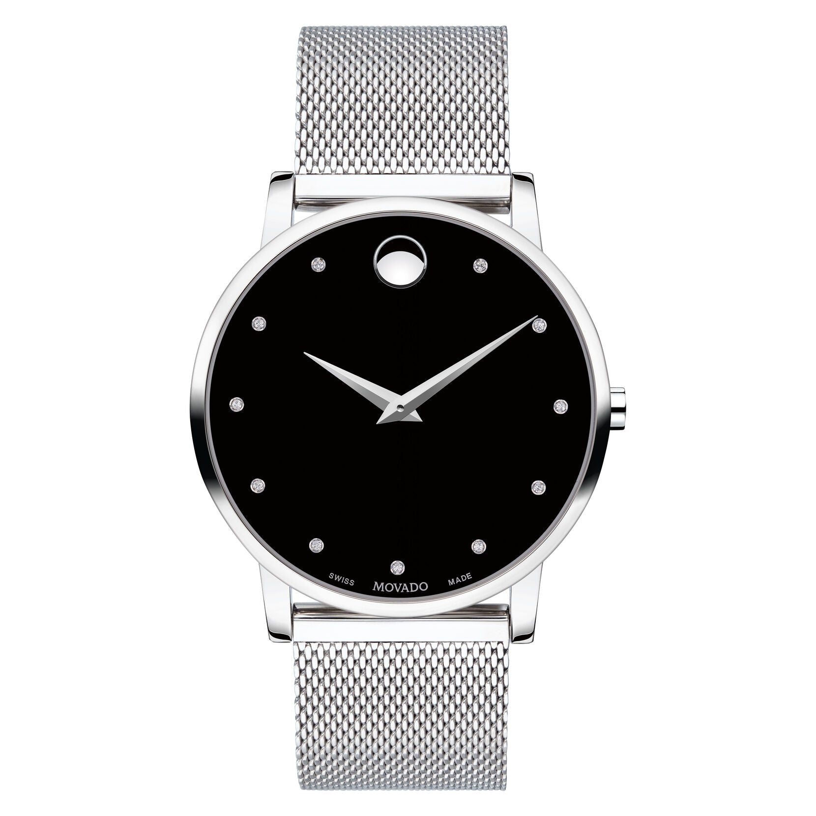 Movado Museum Quartz Black (Museum) Dial Ladies Watch 0607511
