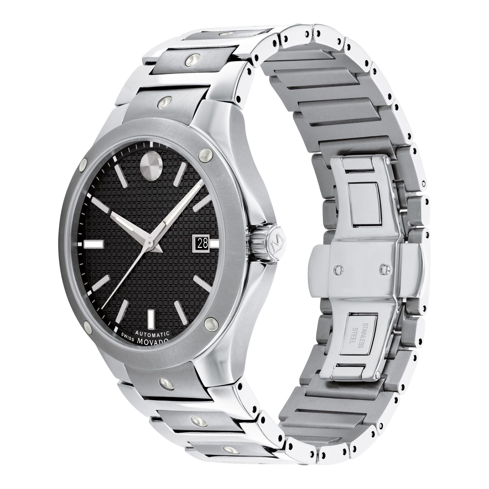 Movado Movado SE Automatic Automatic Black Dial Men's Watch 0607551