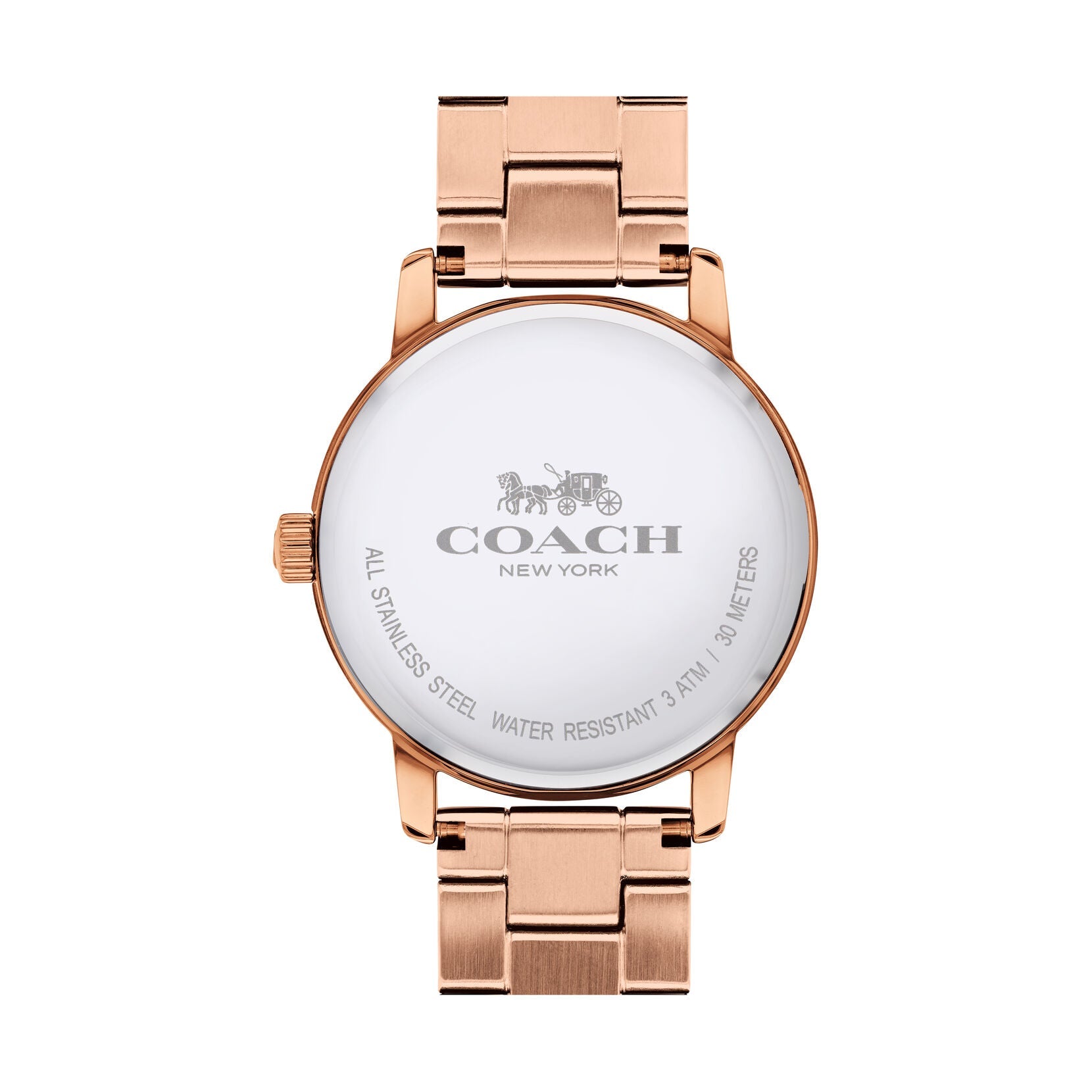 Coach Coach Grand Quartz Rose Gold Dial Ladies Watch 14502929
