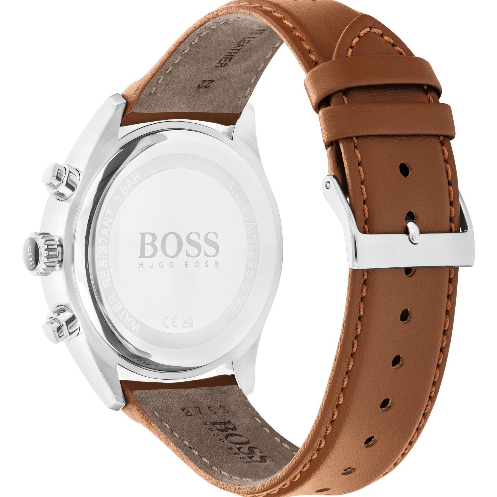 Hugo Boss Hugo Boss Grand Prix Chronograph White Dial Men's Watch 1513475