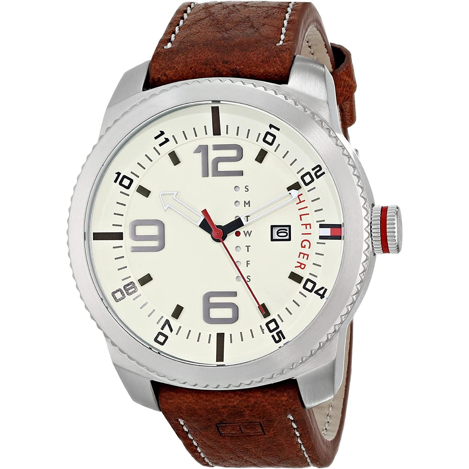 Tommy Hilfiger Graham Quartz Parchment Dial Men's Watch 1791013