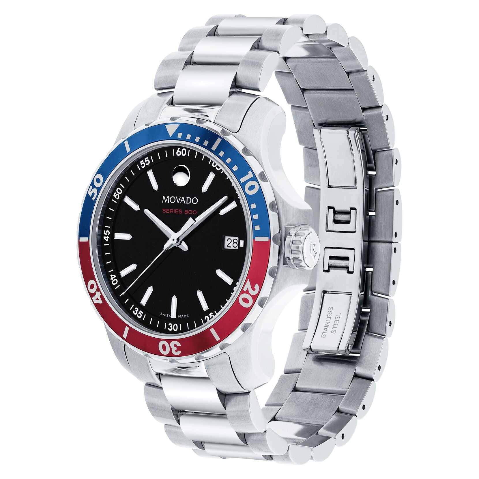 Movado Movado Series 800 Quartz Black Dial Men's Watch 2600152