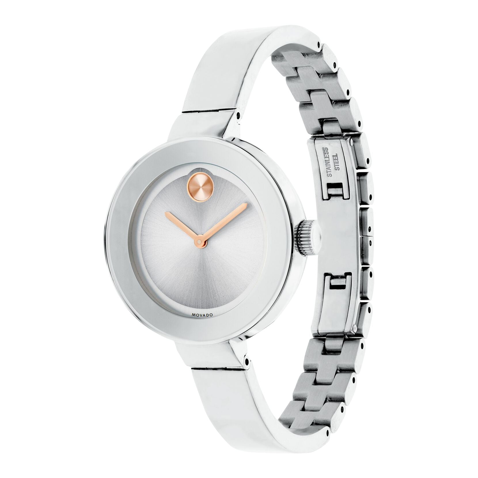 Movado Movado Bold Quartz Silver Dial Ladies Watch 3600194