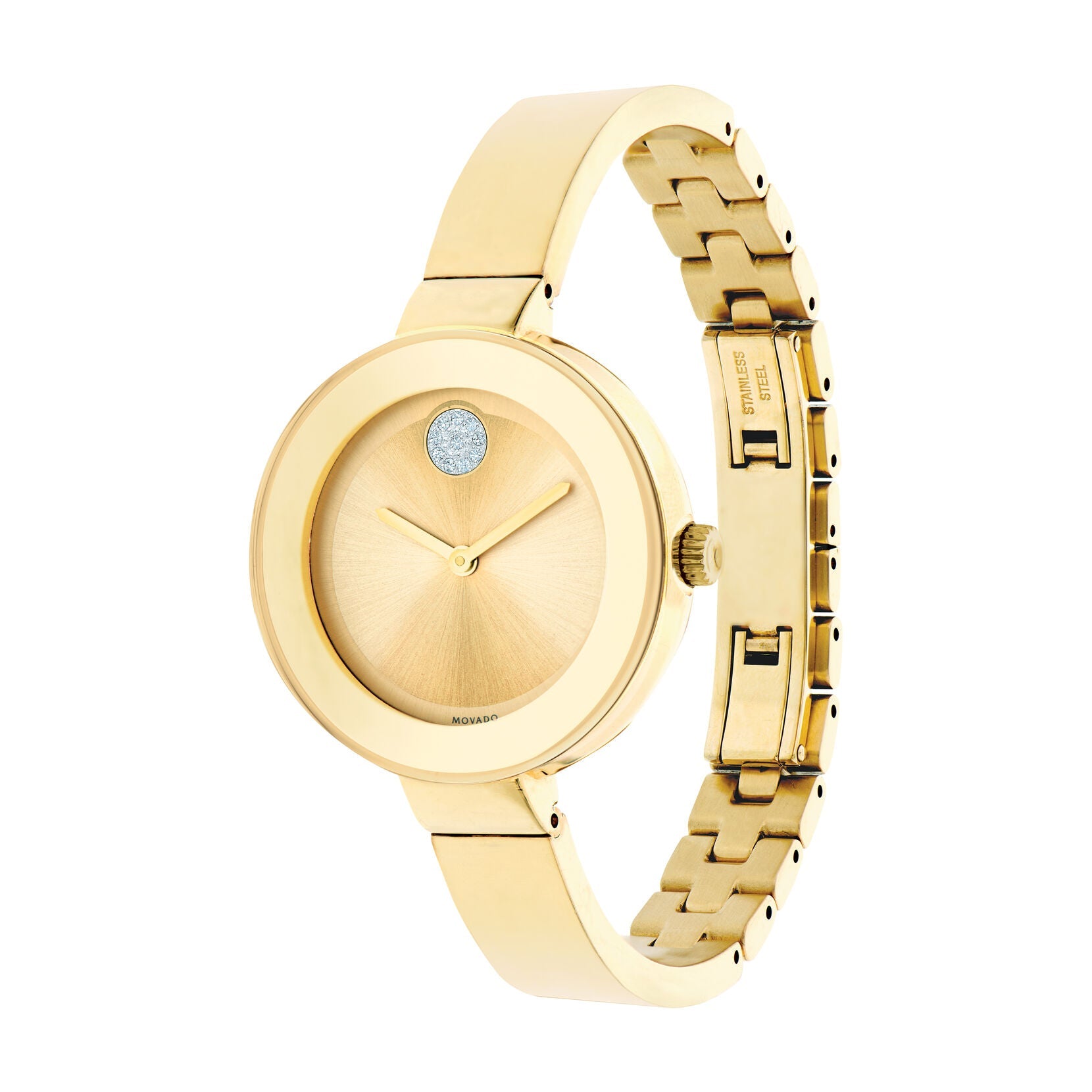 Movado Movado Bold Quartz Champagne Dial Ladies Watch 3600201