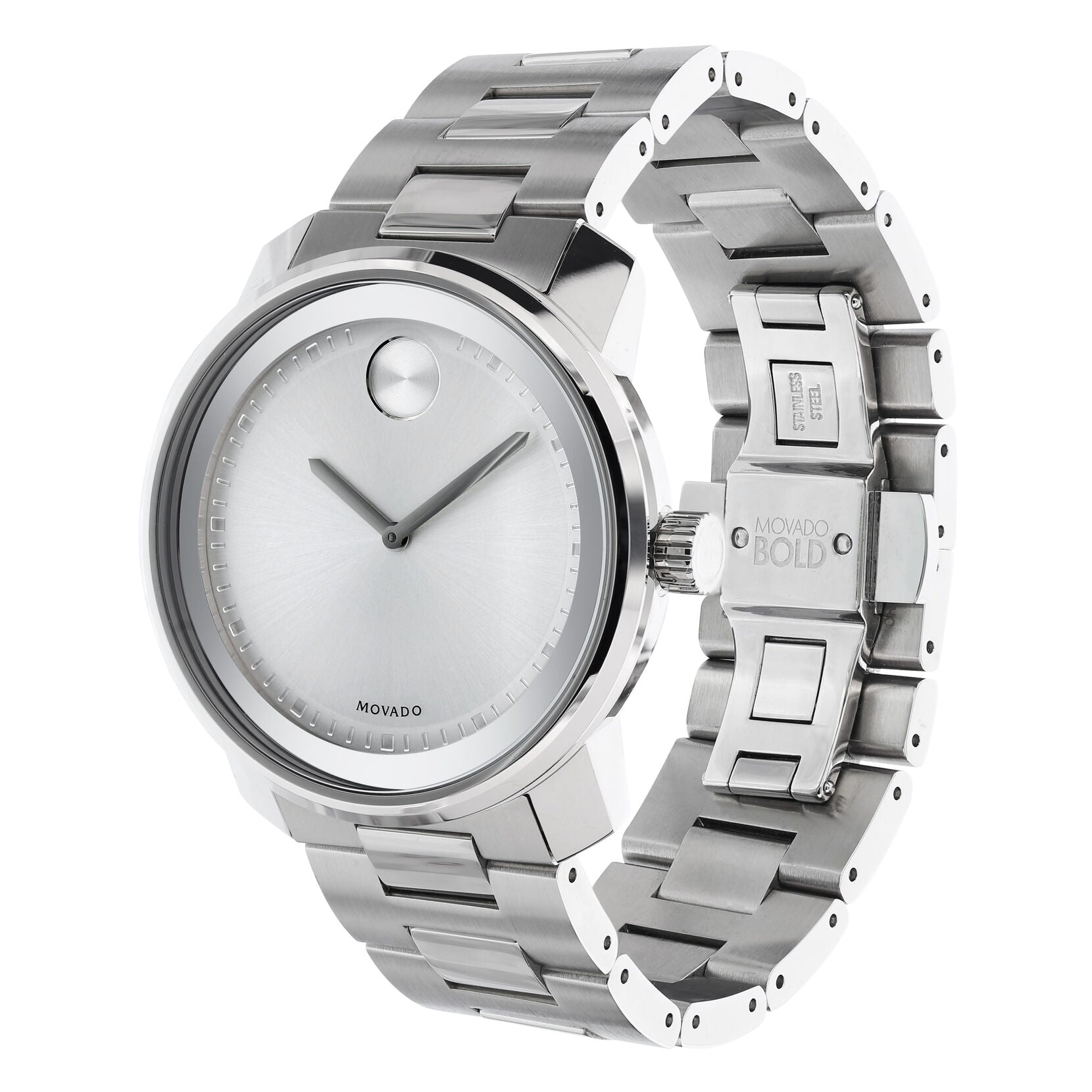 Movado Movado Bold Quartz Silver Dial Men's Watch 3600257