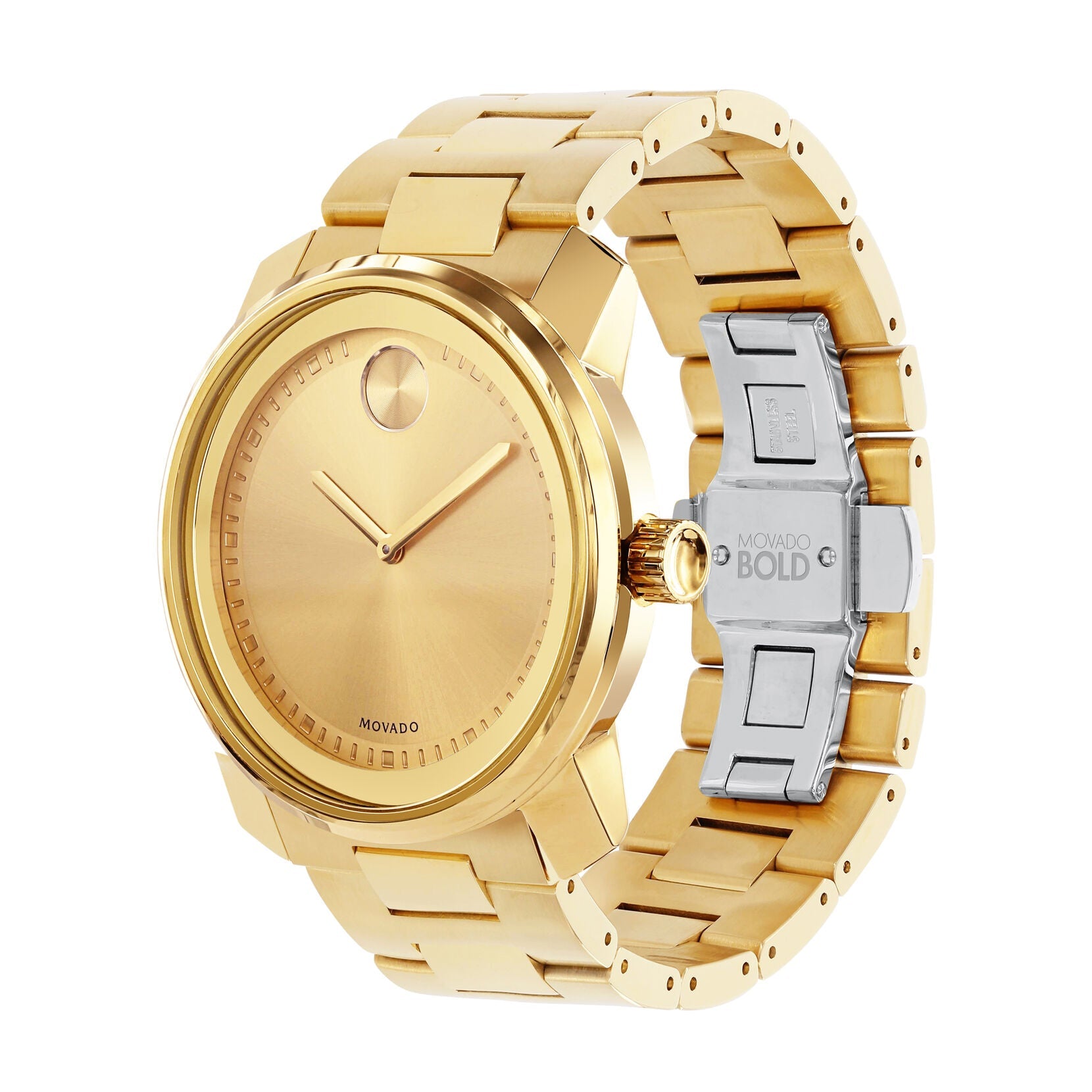 Movado Movado Bold Quartz Champagne Dial Men's Watch 3600258