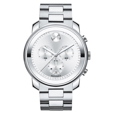 Movado Bold Quartz Silver Dial Men's Watch 3600276