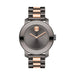 Movado Bold Quartz Grey Sunray Dial Ladies Watch 3600327