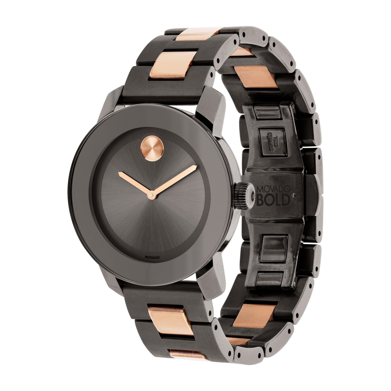 Movado Movado Bold Quartz Grey Sunray Dial Ladies Watch 3600327