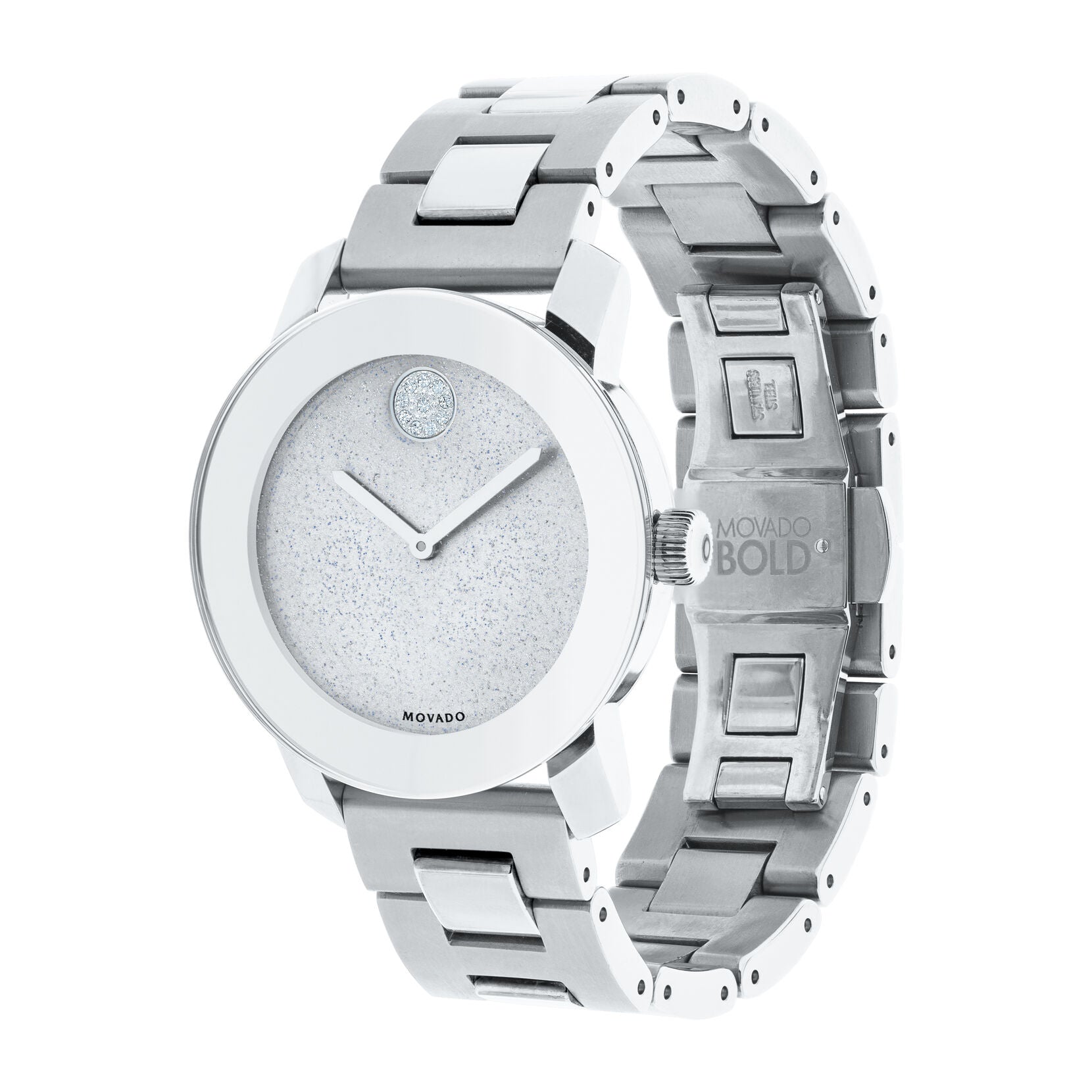 Movado Movado Bold Quartz Silver Dial Ladies Watch 3600334